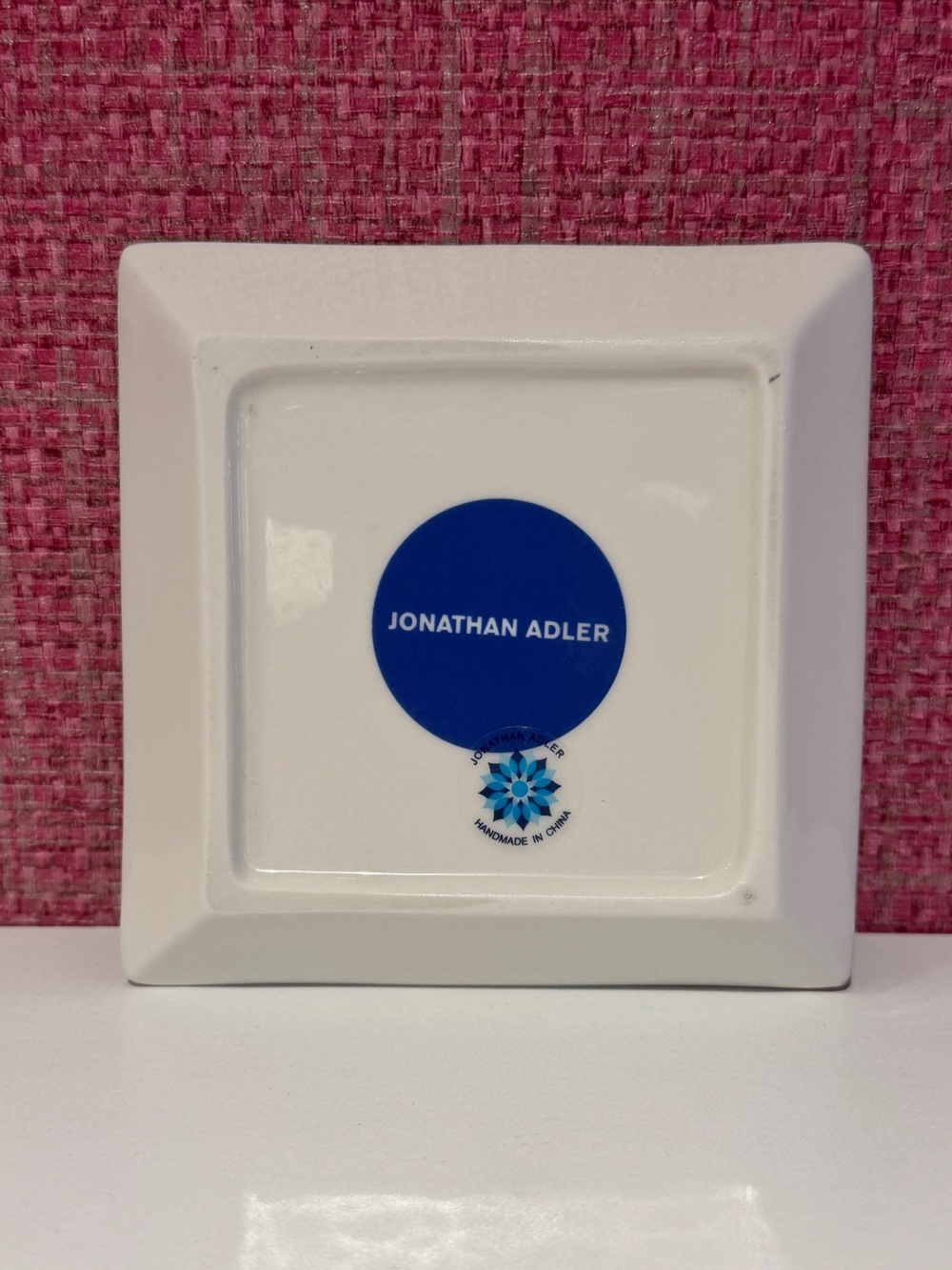 Jonathan Adler Full Dose Trinket Tray 4.5x4.5 - Picture 4 of 4